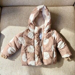Baby GAP | Toddler Sherpa-Lined Puffer Jacket, 3T 🩷VGUC